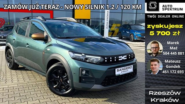 Dacia SANDERO Sandero Stepway 1.2 Eco-G 120 Extreme 2026